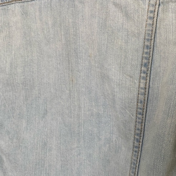 AMERICAN EAGLE Light Wash Denim Jean Jacket XS - Picture 7 of 8